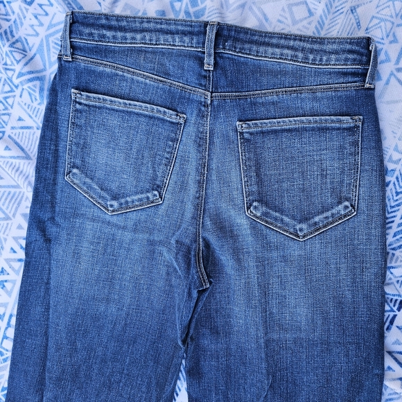 ⭐NWT⭐L'Agence Scottie Wide Leg Jeans Blue 28" waist USA made - Picture 11 of 11